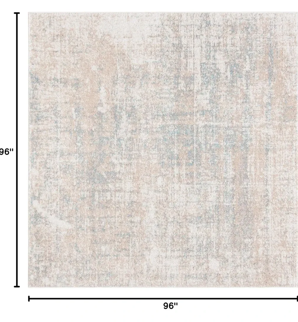 Beige Area Rug - 96" x 96" 🥕 image indicator(3)