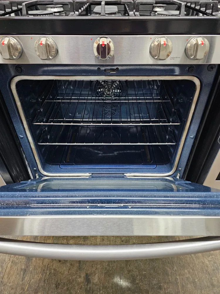 Samsung 30in Stainless steel gas stove DELIVERY INSTALL WARRANTY image indicator(2)