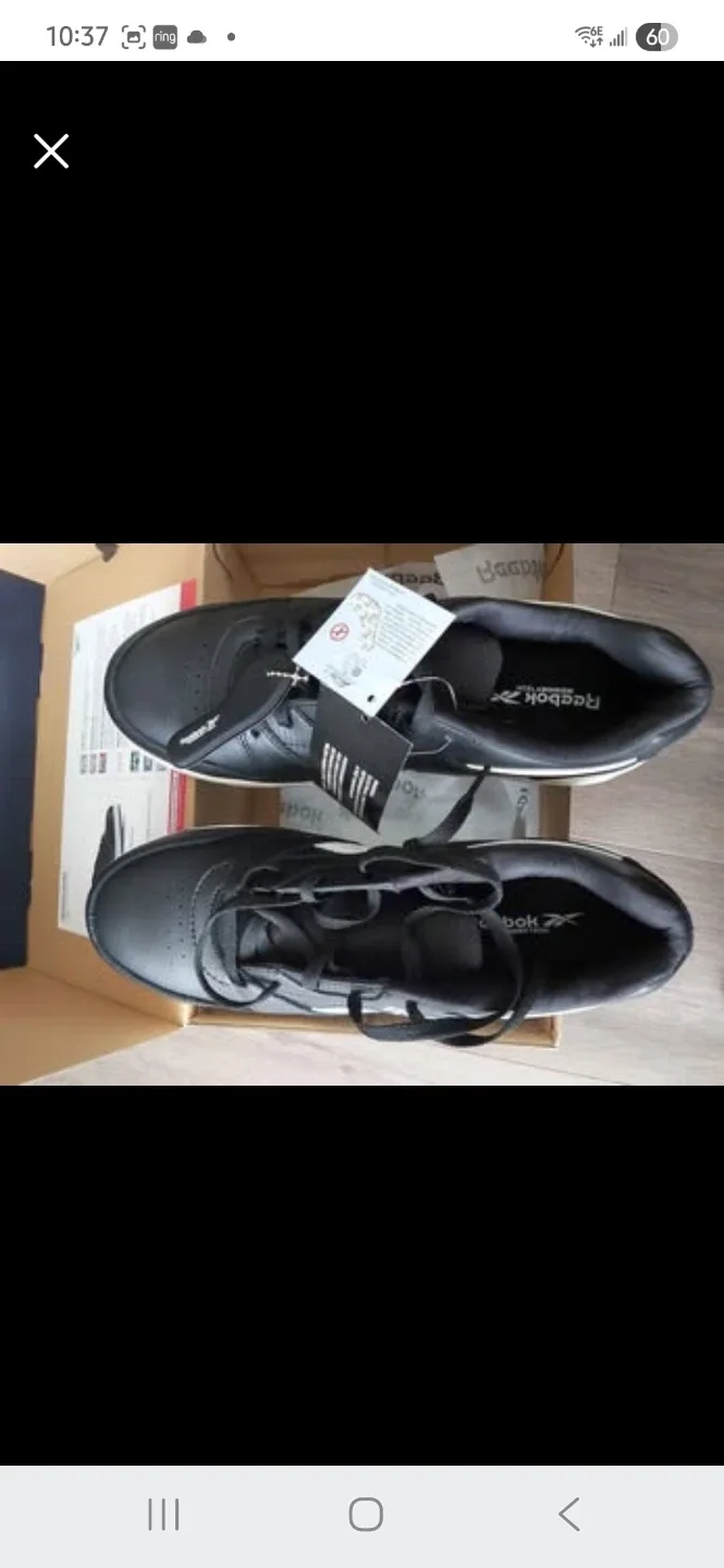 Safety Shoes Men's Size 12 Wide, Omega rated - Reebok image indicator(3)