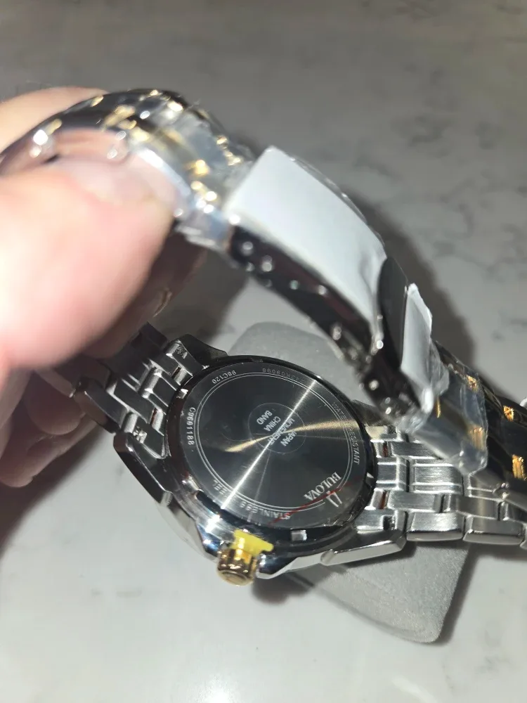 New Bulova Men's Watch - Silver & Gold