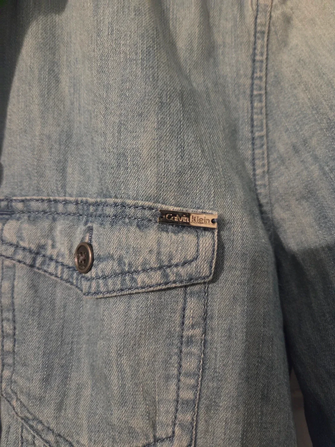 Calvin Klein Jean Shirt 100% Cotton image indicator(3)