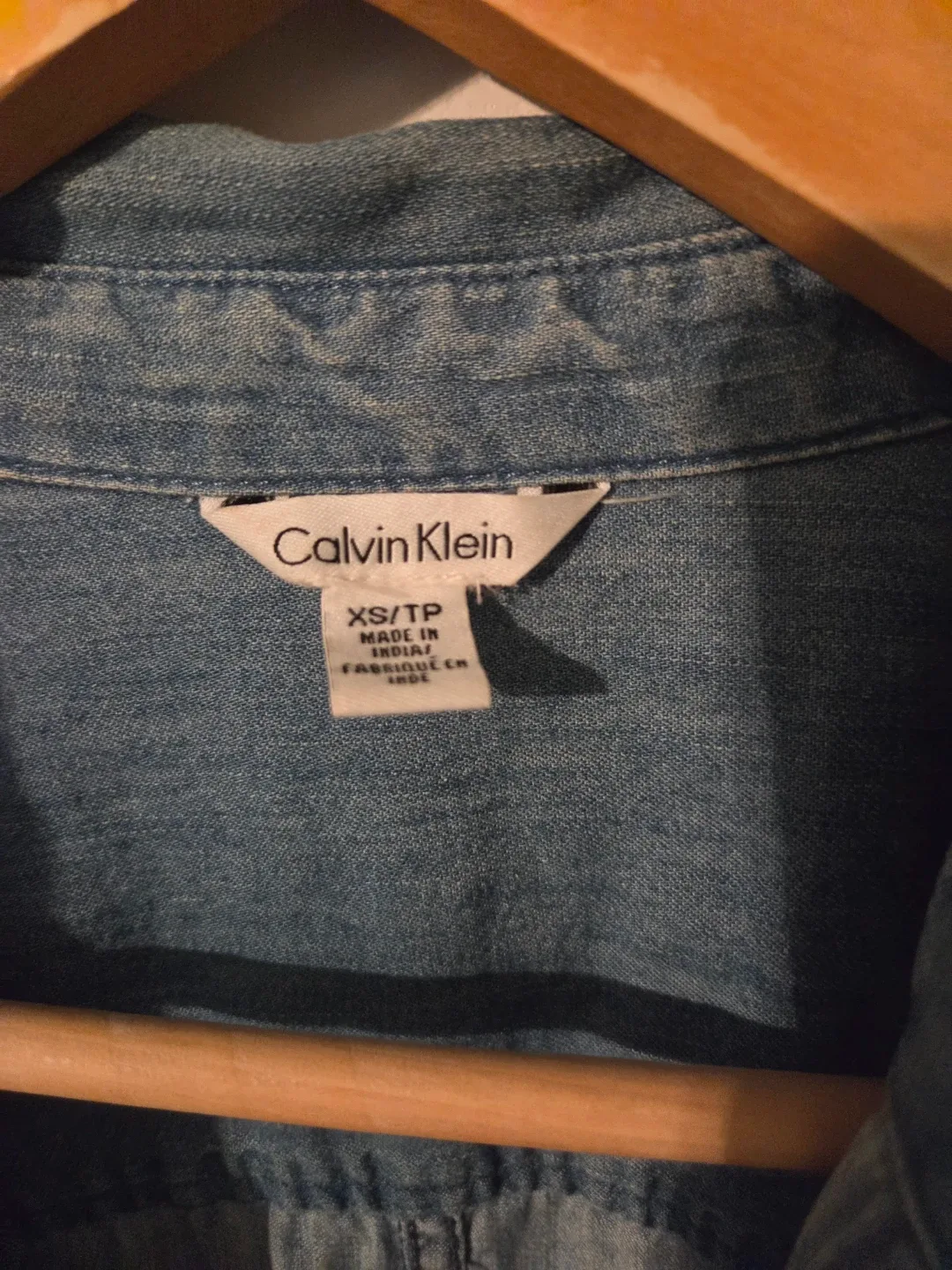 Calvin Klein Jean Shirt 100% Cotton image indicator(4)