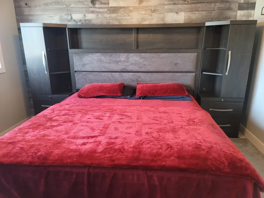 Bedroom Set - Dresser, Mirror, and Headboard