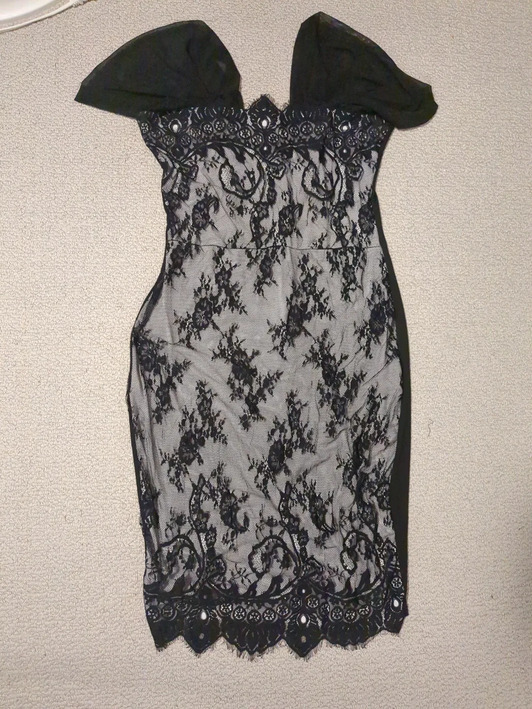 Black Lace Dress