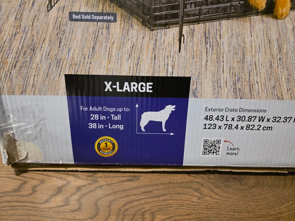 MidWest Contour 2-Door Folding Dog Crate - X-Large image indicator(4)