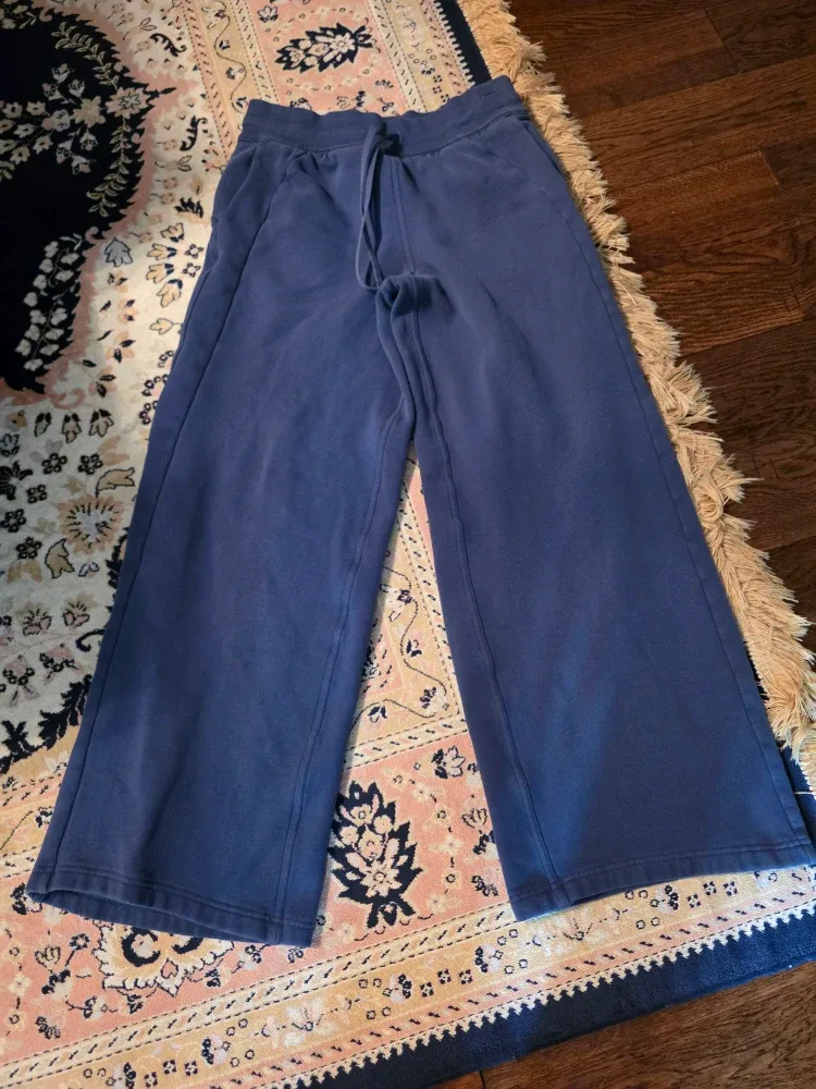 Lululemon Blue Wide-Legged Pants image indicator(2)
