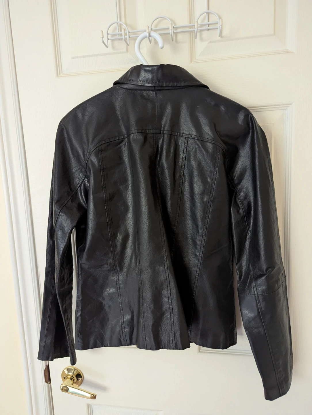 Black leather jacket, M, Suzy Shier - photo 2