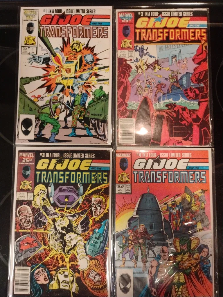 GI Joe and the Transformers..1-4