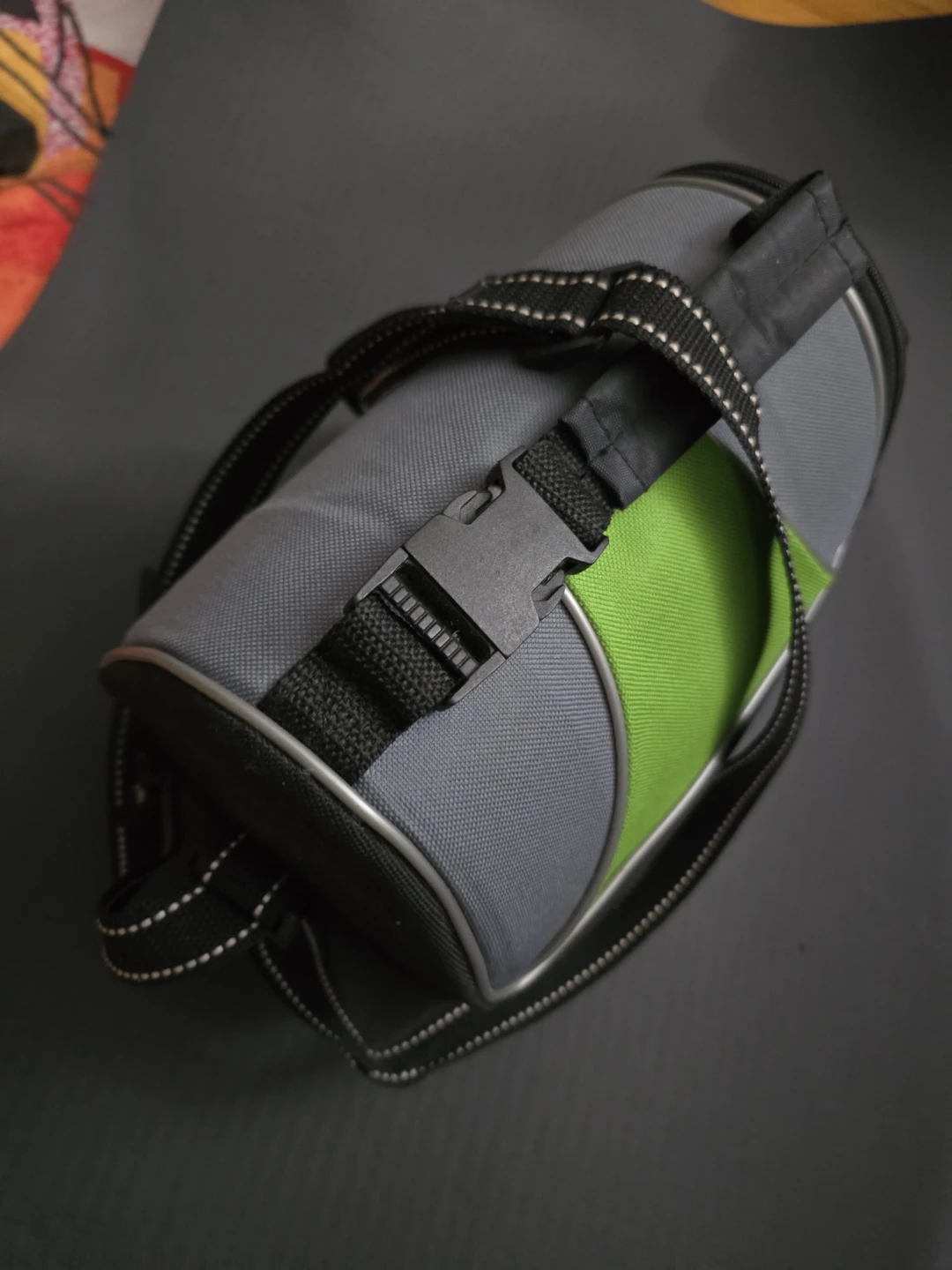 Green & Grey Insulated Lunch Bag - photo 4