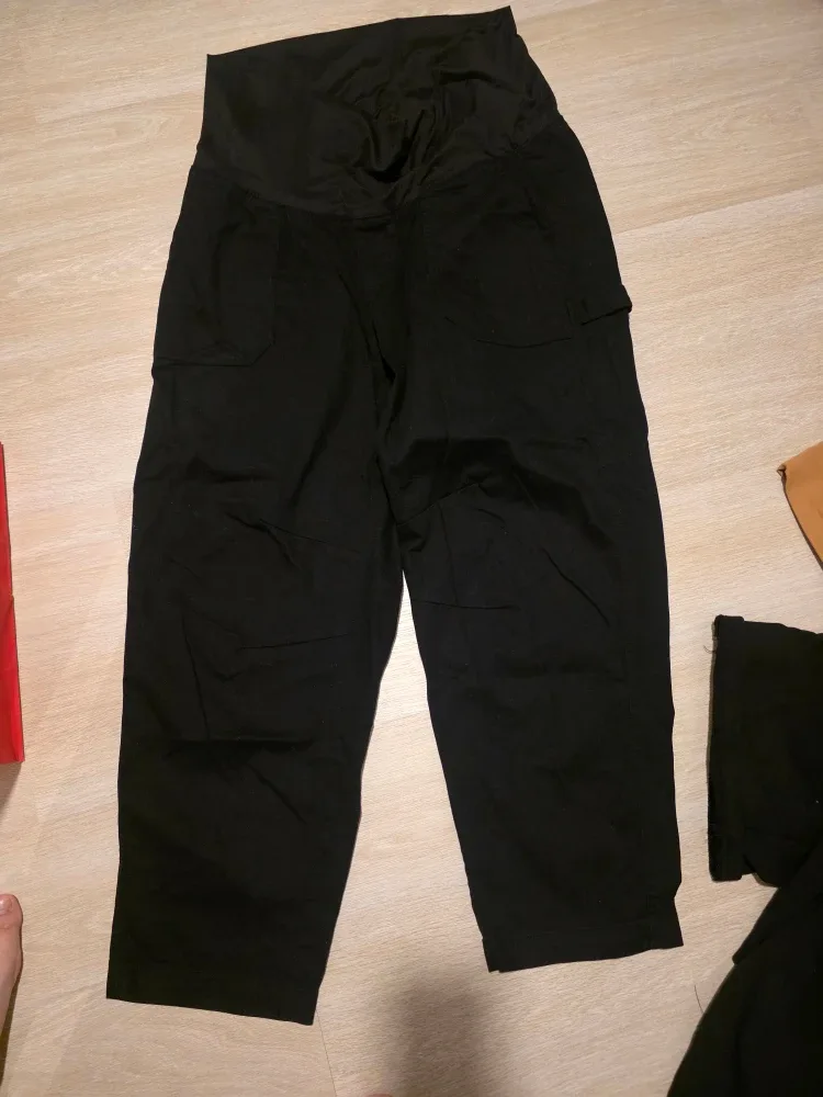 Black Maternity Pants / Donut cushion / maternity belly belt image indicator(3)