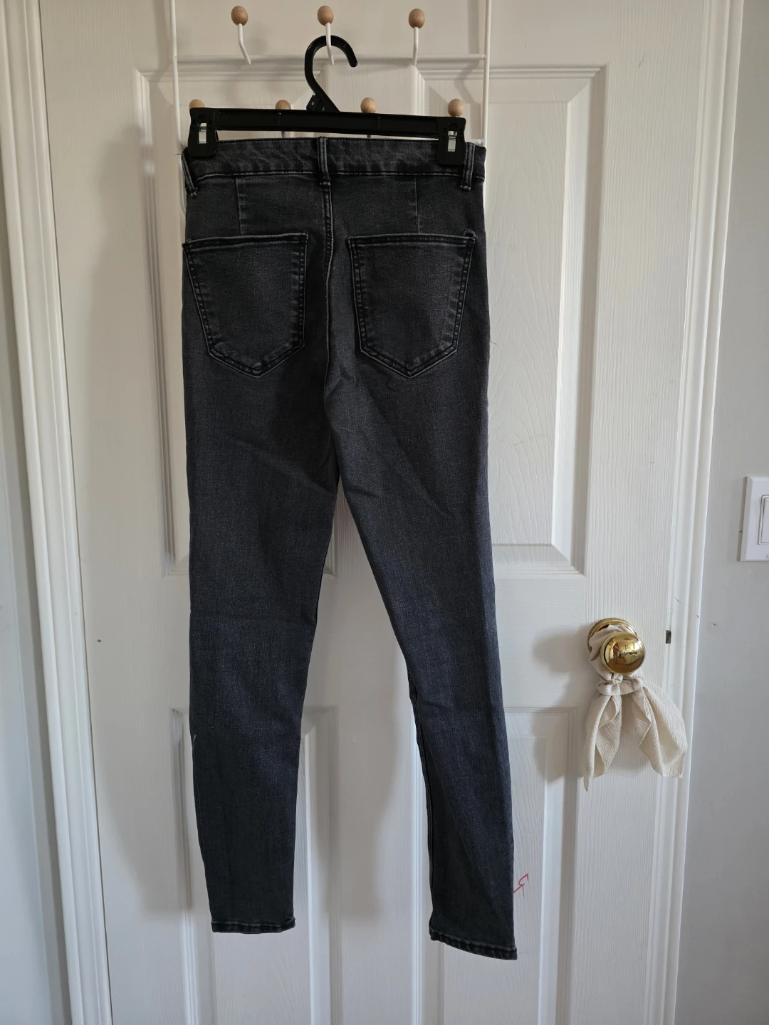 Zara Black Denim Jeans - Size EUR 36 - photo 3