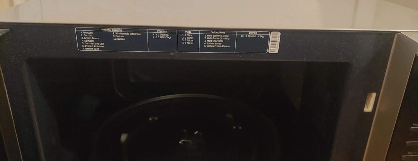 Samsung MS11J5023AS Microwave Oven - photo 4