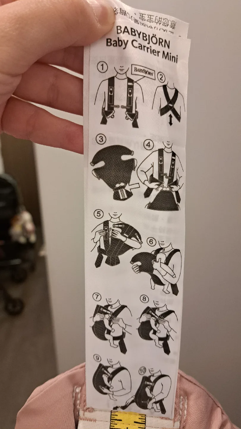 BabyBjörn Baby Carrier Mini - Dusty Pink image indicator(7)