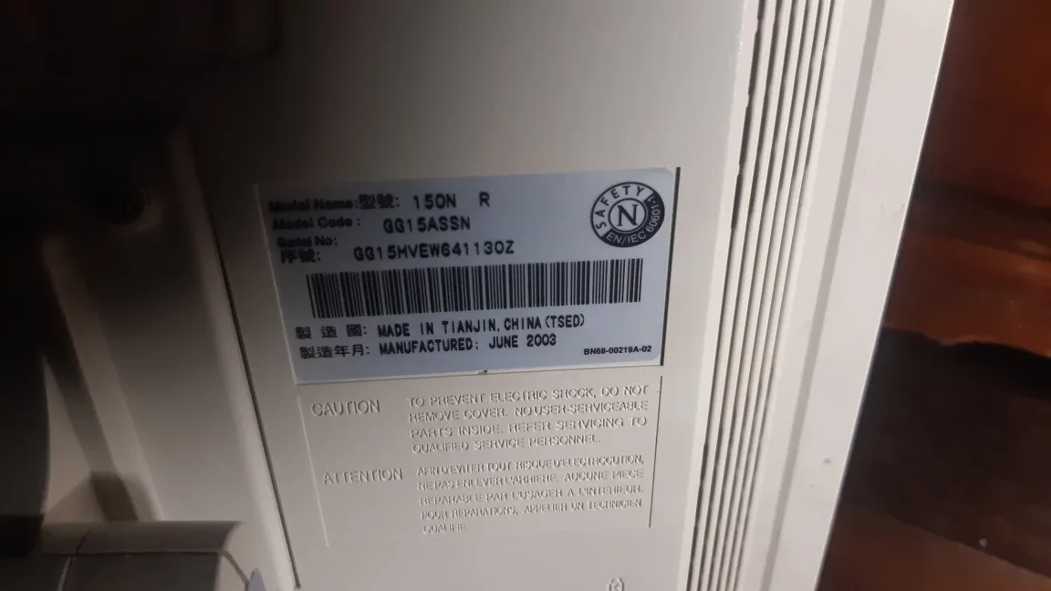 Samsung 150N R LCD Monitor image indicator(3)