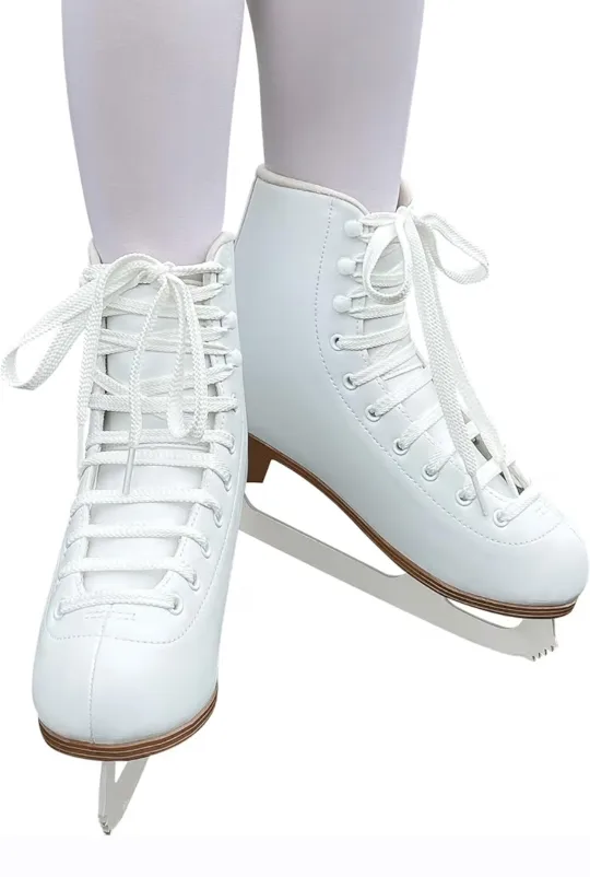 White Figure Skates Size 5.5 image indicator(2)