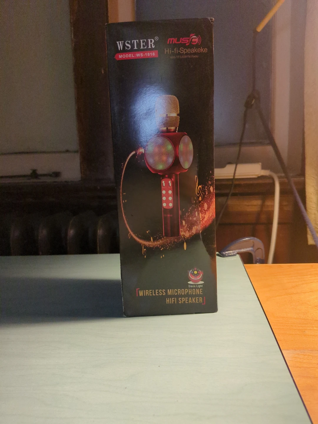 WSTER WS-1816 Wireless Microphone HiFi Speaker