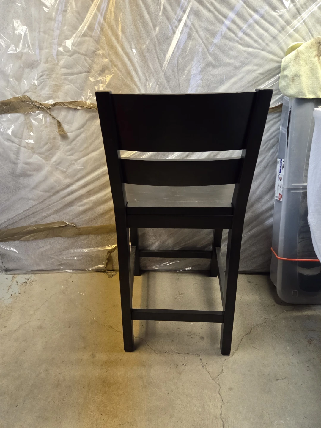 (2) Solid Maple Wooden Bar Stools - photo 4
