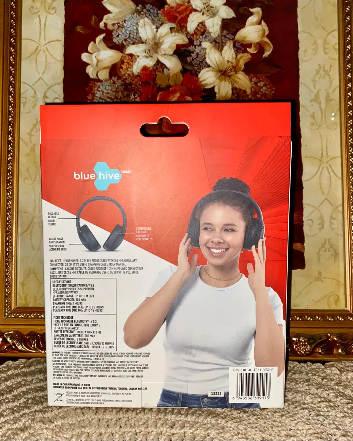 BLUEHIVE ELITE. Active Noise Cancelling Headphones - NEW🥕 image indicator(5)