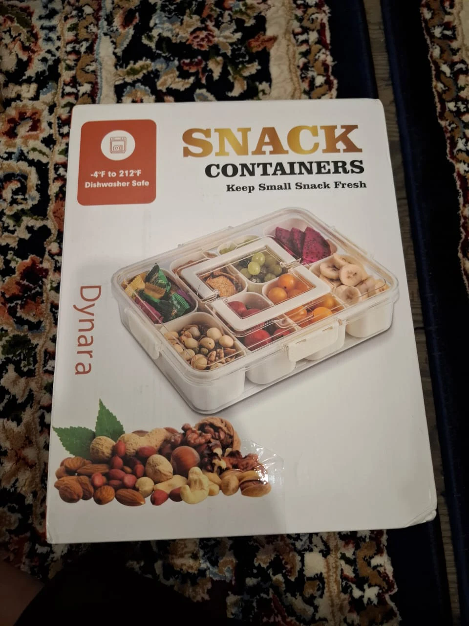 Dynara Snack Containers - Keep Snacks Fresh!
