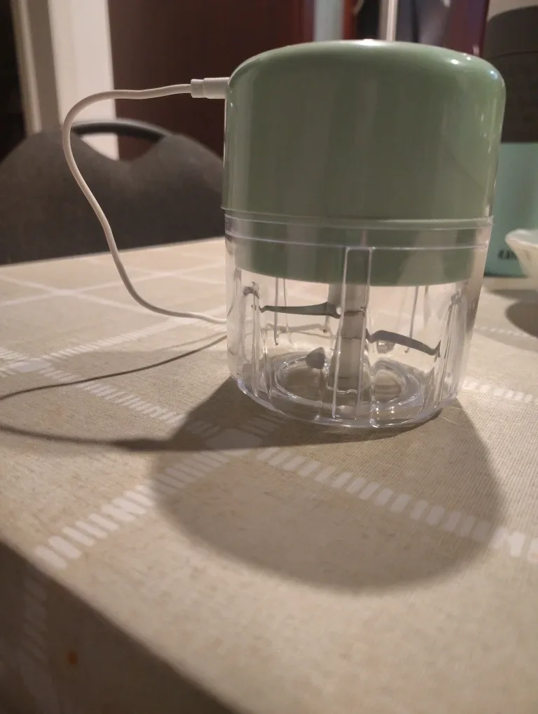Mini Electric Food Chopper - Green image indicator(2)