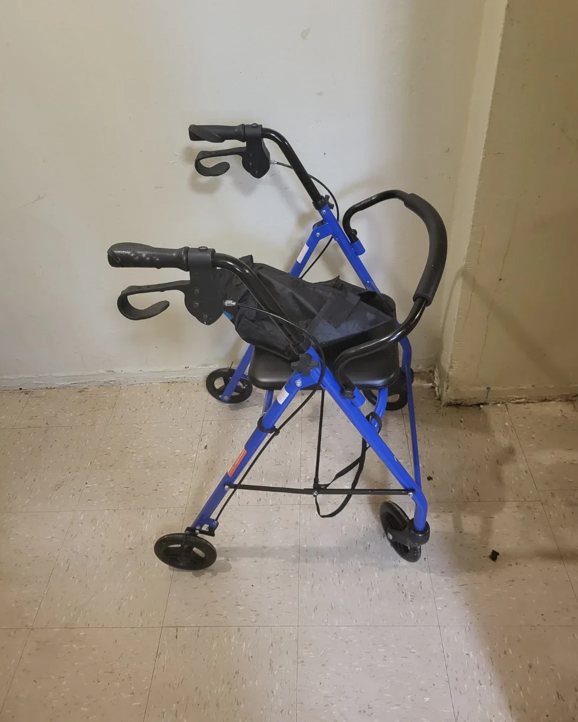 Blue Walker with Seat