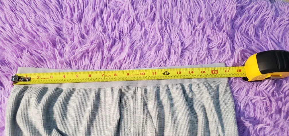 New Gray Waffle Knit Lounge Pants Large image indicator(6)