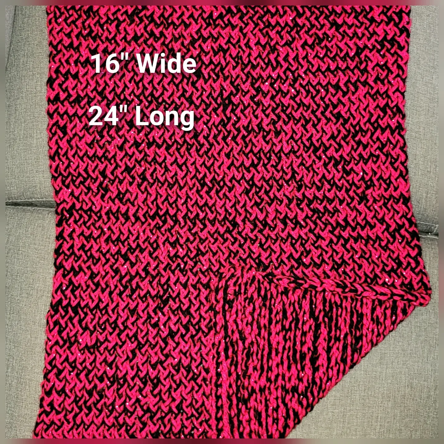 Handmade Knit Blanket, Assorted Sizes image indicator(4)