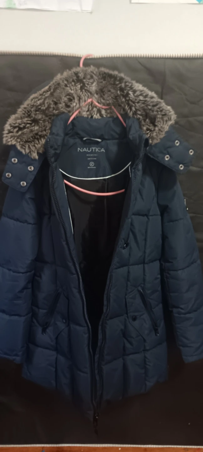 Nautica Puffer Jacket XS Blue - photo 3