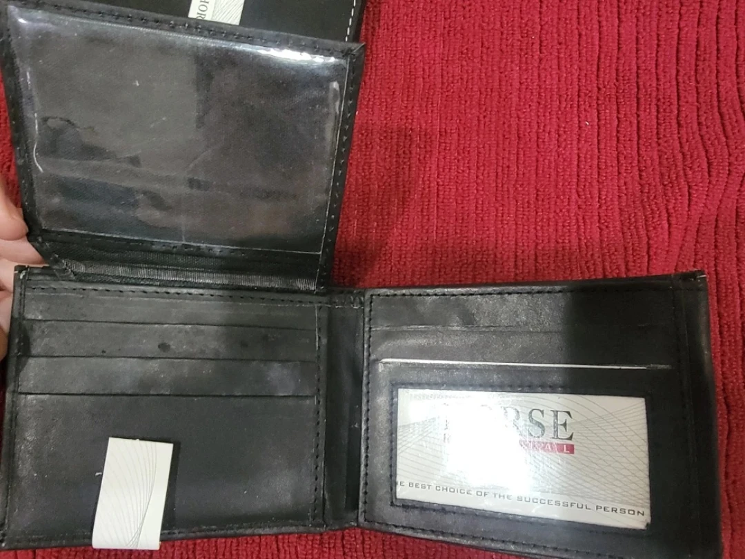 Imperial Horse Black Leather Wallet - photo 3