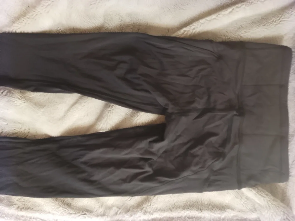 Lululemon Black/Dark Grey Leggings image indicator(2)