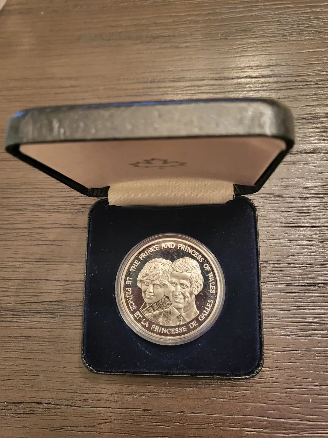 1983 Prince & Princess of Wales Commemorative Silver Coin