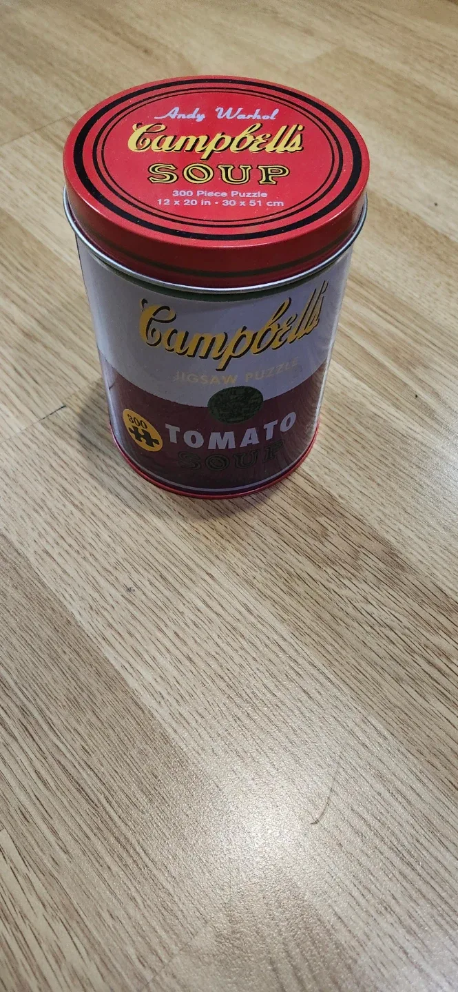 Andy Warhol Campbell's Soup 300 Piece Puzzle image indicator(2)