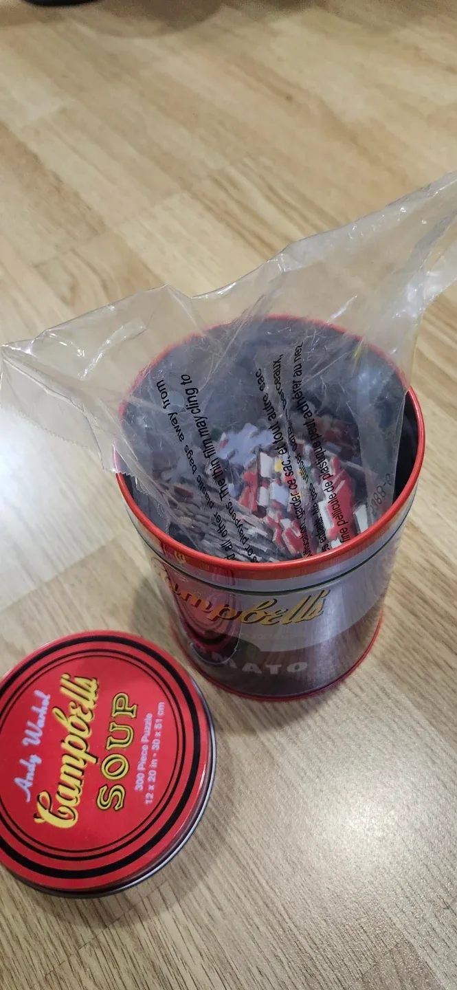 Andy Warhol Campbell's Soup 300 Piece Puzzle image indicator(7)