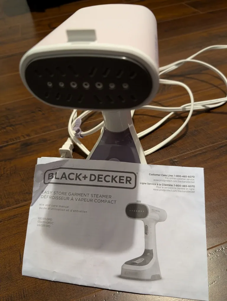 Black+Decker Easy Store Pro Garment Steamer image indicator(2)