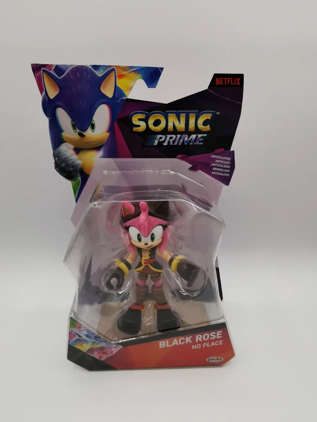 Sonic Prime 5-inch Black Rose Action Figure - New image indicator(2)