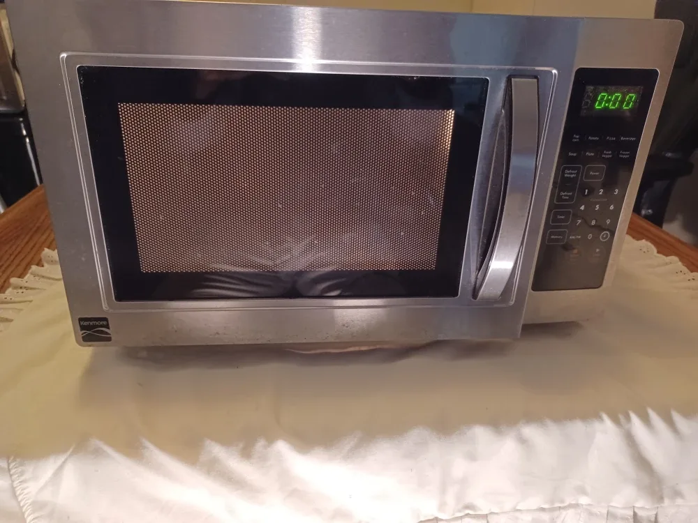 Kenmore Stainless Steel Microwave image indicator(8)