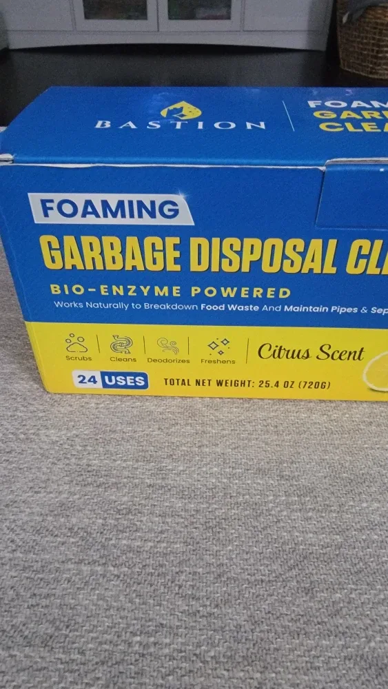 Bastion Foaming Garbage Disposal Cleaner - Citrus Scent image indicator(2)