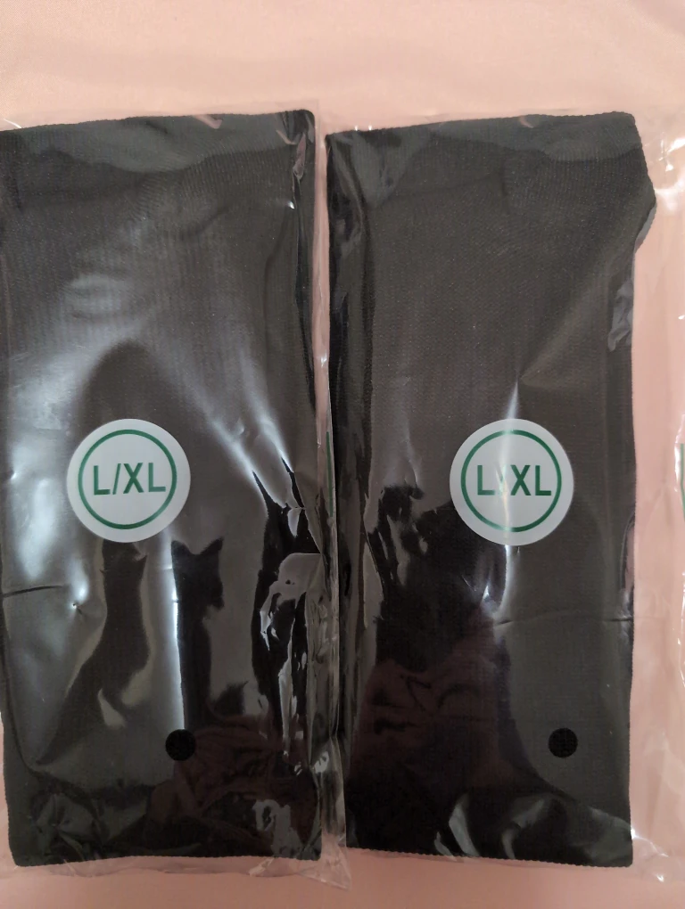 Black Compression Socks - Size L/XL 2  pairs - photo 2