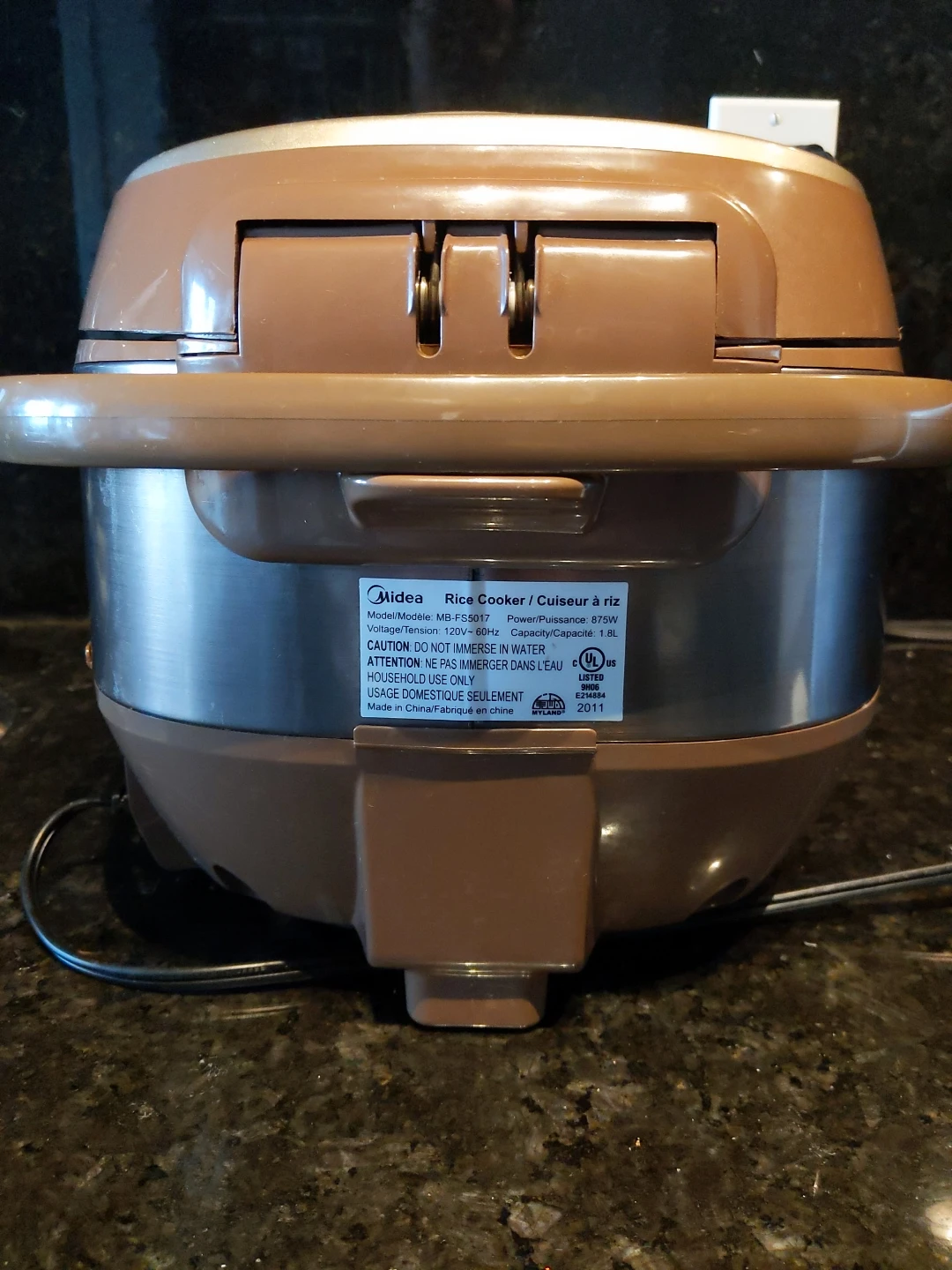 Midea MB-F55017 rice cooker - photo 5