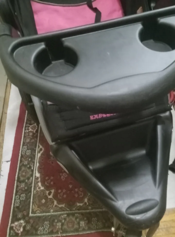 Expedition Baby Stroller - Pink & Black image indicator(8)