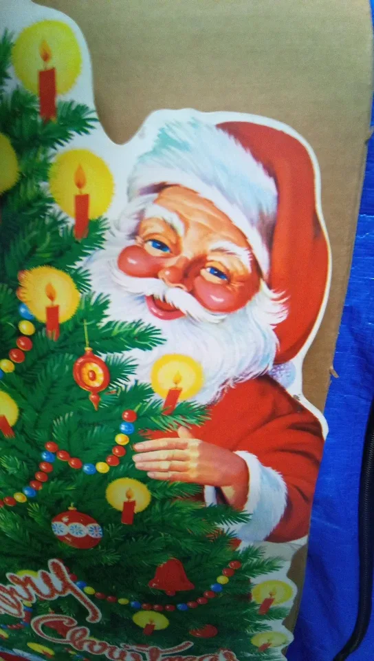 Vintage Merry Christmas Tin Decoration image indicator(4)