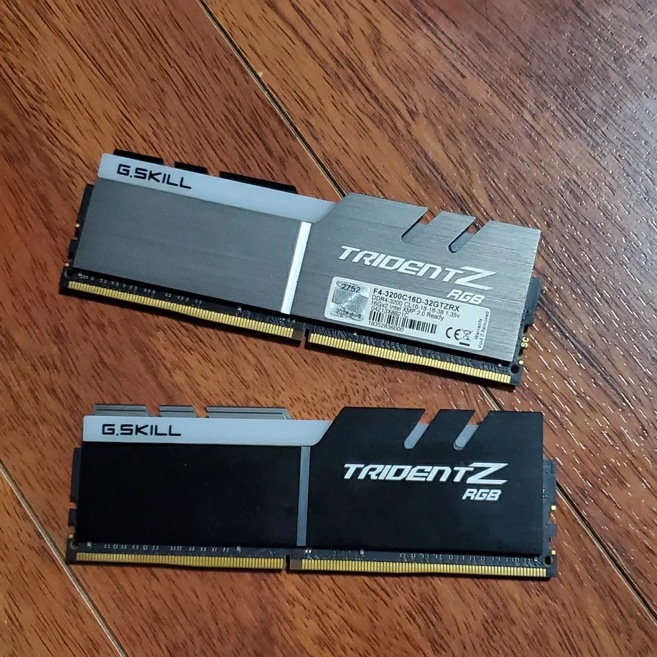 32 GB - G.SKILL Trident Z RGB DDR4 Memory 3200