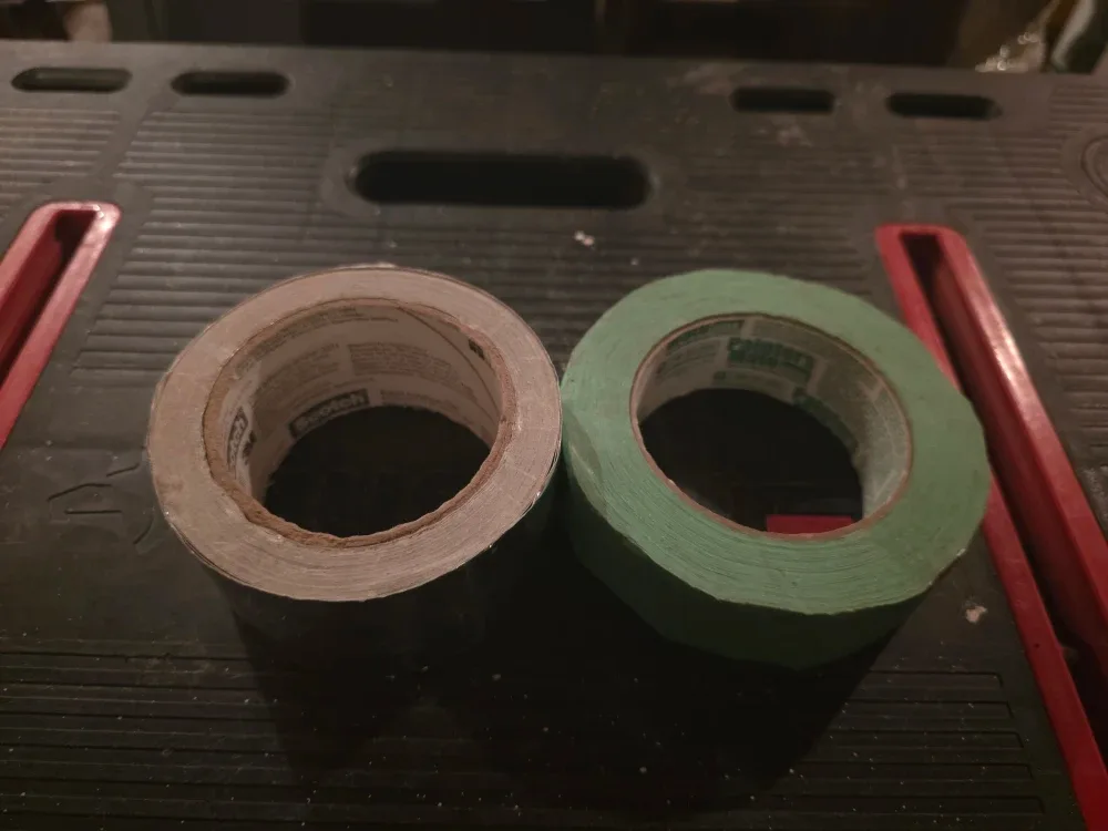 Painter's Tape & aluminum tape