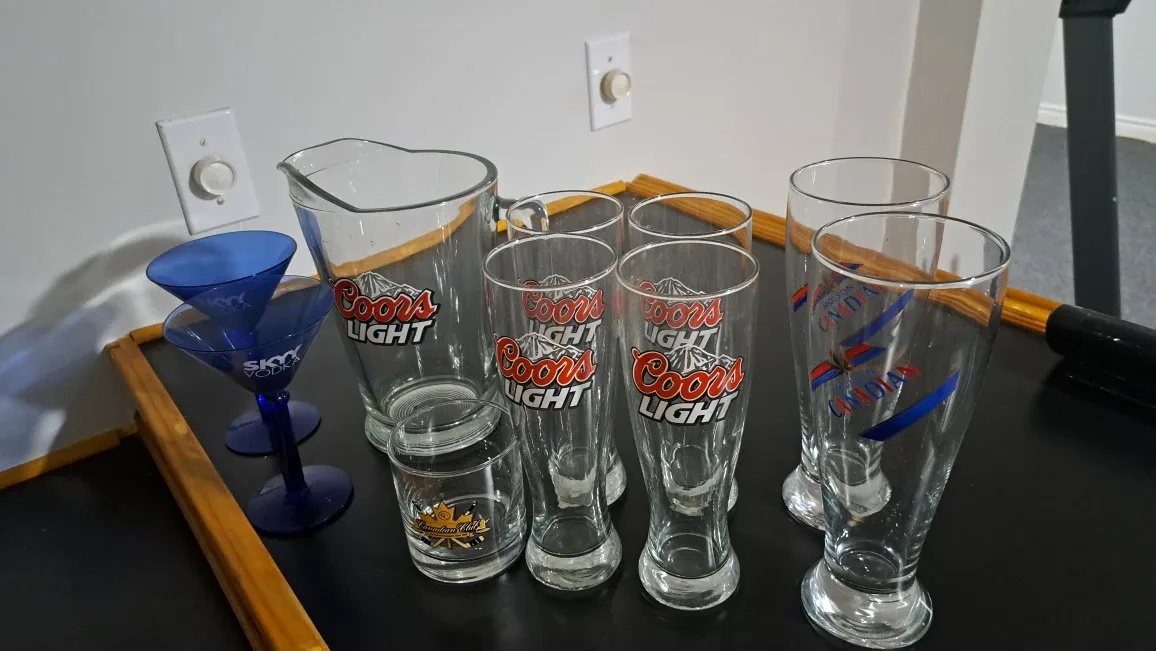 Drinkware Set, Pitcher and glasses set