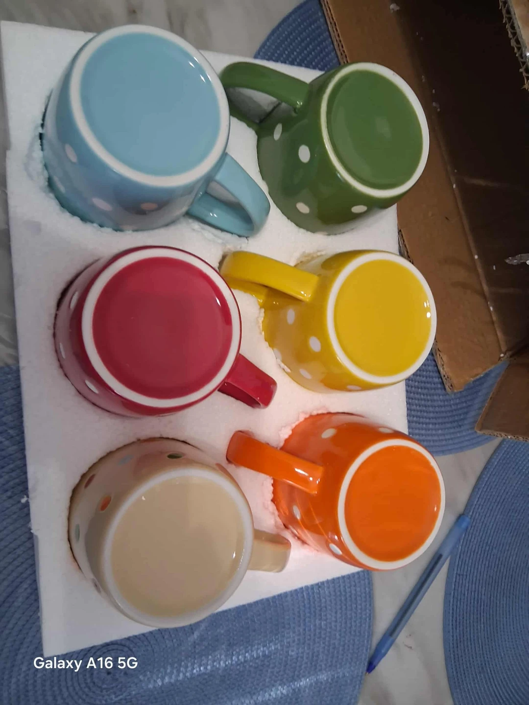 Polka Dot Mugs - Set of 6 - photo 2