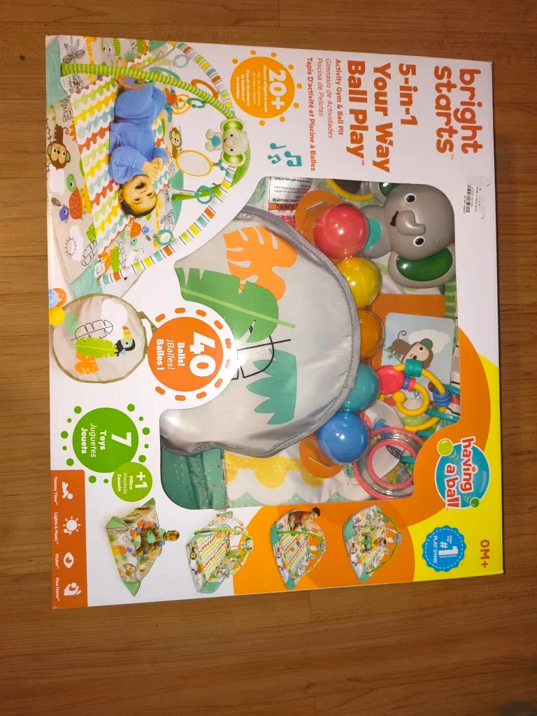 Bright Starts 5-in-1 Your Way Ball Play Activity Gym