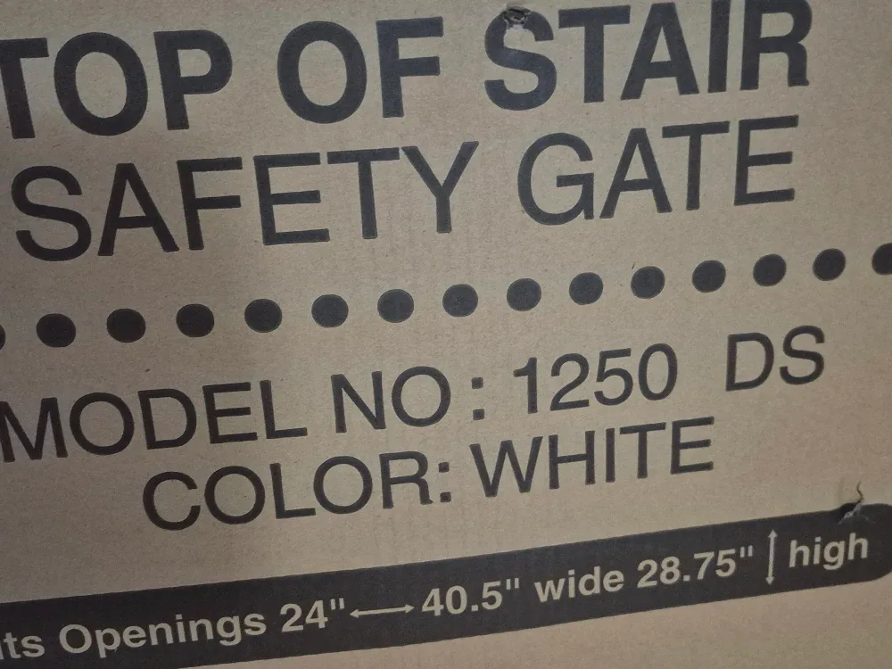 Top of the stairs safety gate image indicator(2)