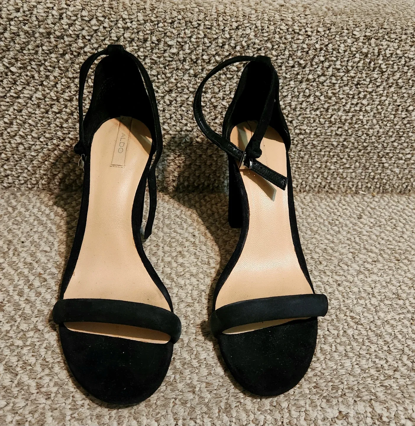 Aldo Black Heels - 3 inch heel