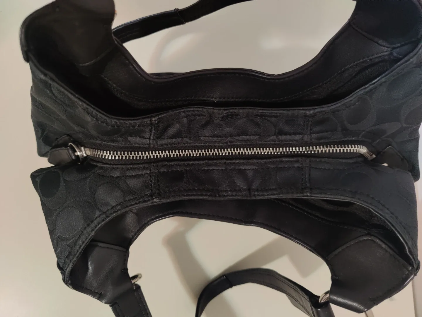 Coach Black Hobo Bag NK1261-F22508 image indicator(3)