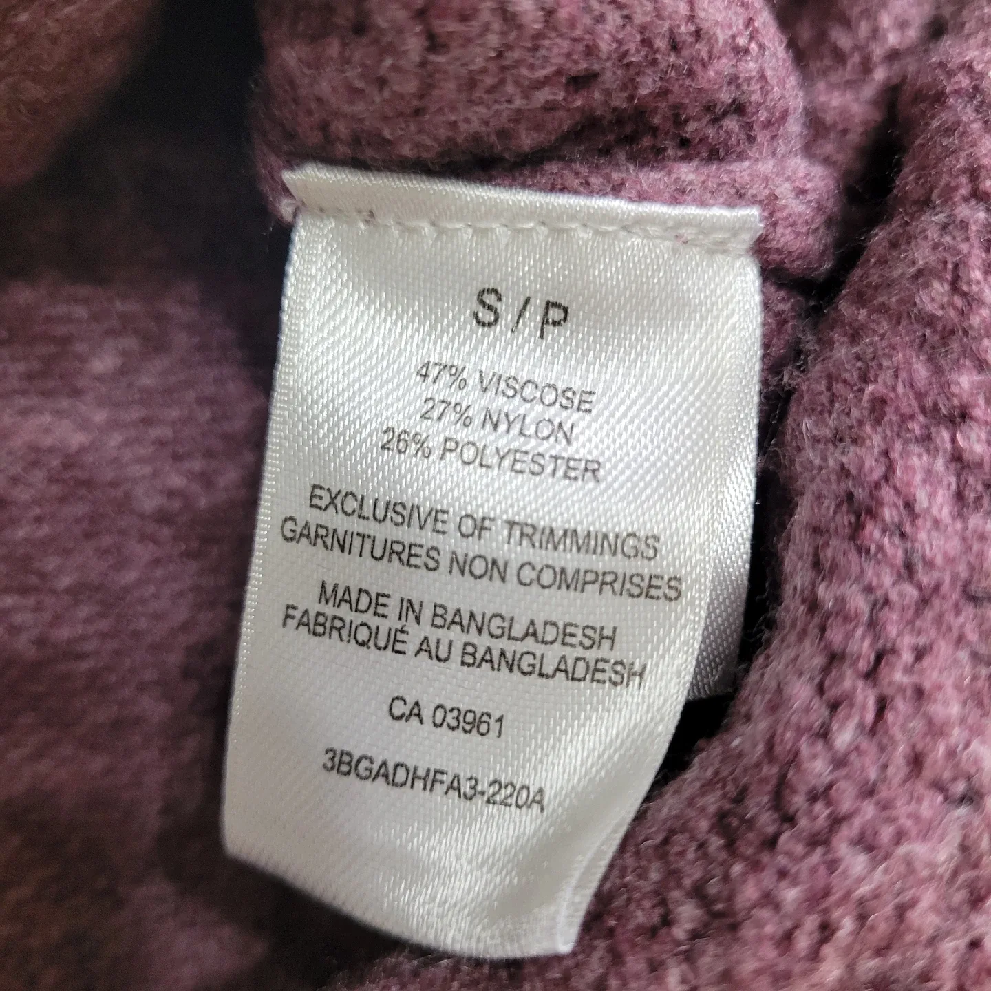 Ladies Size Small Petite Sweater image indicator(5)